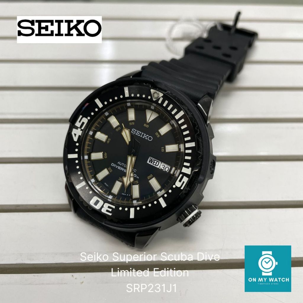 นาฬิกาผู้ชาย Seiko Superior Scuba Dive Limited Edition รุ่น SRP231J1