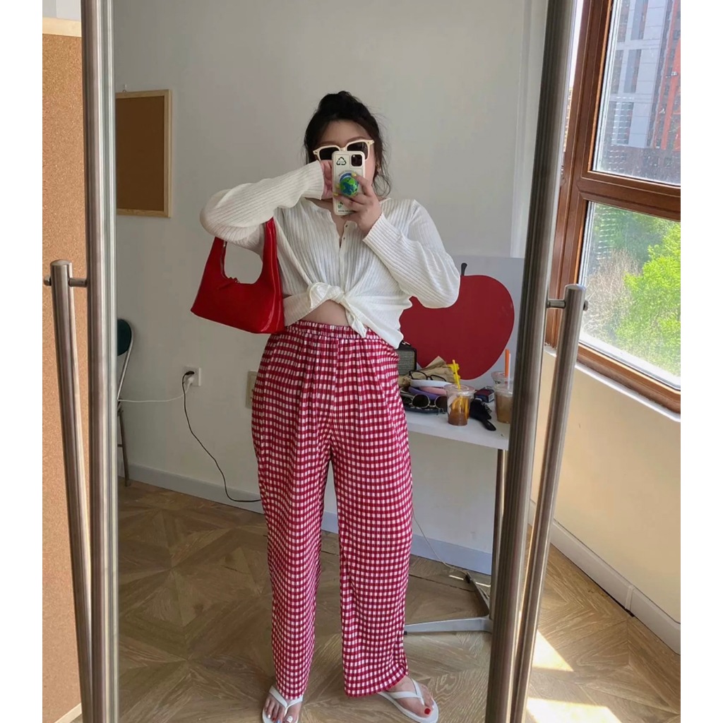 CiCi Plus+(2277) เสื้อไหมพรมคอกลมแขน ยาวกระดุมสามารถใช้งานได้จริงเหมาะสำหรับสาวเกาหลี รูปที่ 7