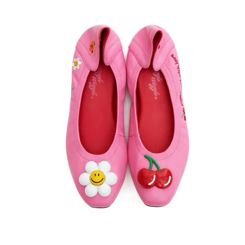 O&B x Wiggle Wiggle สีชมพู