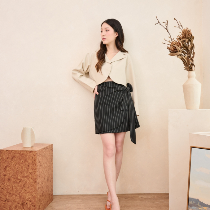 SHUUXME  Becky skirt  (กระโปรงมีซับในทั้งตัว) มี 4 สีค่ะ