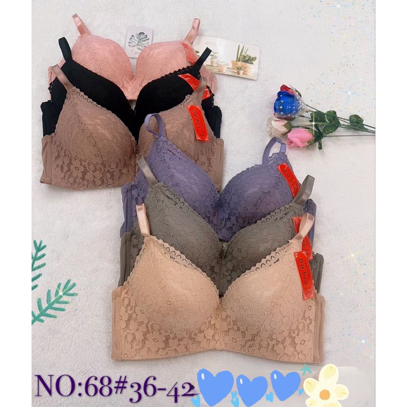 (D68)เต้าใหญ่คัพC,ไร้โครง,ฟองน้ำหนาดันทรงนิดนึงค่ะ ไซร์ 36C,38C,40C,42C