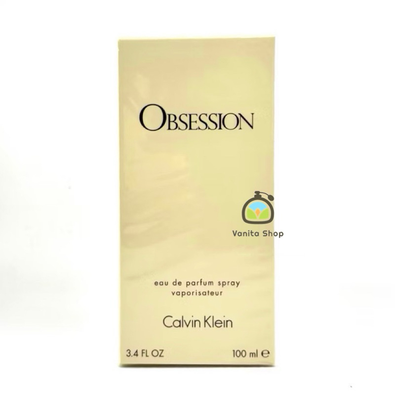 น้ำหอม CK Calvin Klein Obsession for woman edp 100ml กล่องซีล