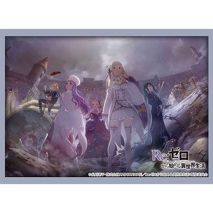 [พรีออเดอร์] Bushiroad Sleeve HG Vol.4464 ReZERO 3rd season [Emilia & Felt & Crusch & Anastasia & Pr