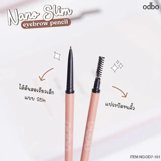 (OD7-101) odbo ดินสอเขียนคิ้ว โอดีบีโอ นาโน สลิม อายบราว เพ็นซิล