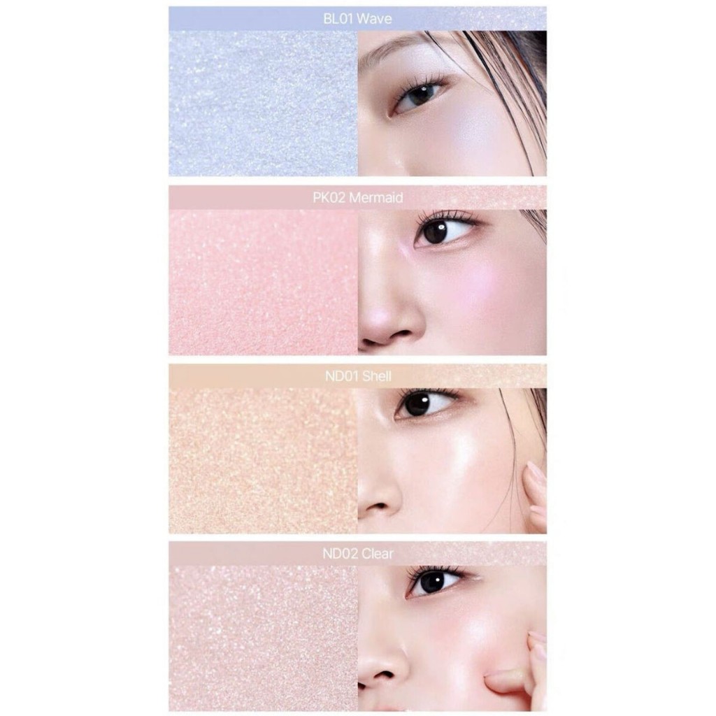2aN Pure Glash Highlighter 2.7g ไฮไลท์ สีสันสวยงาม รูปที่ 6