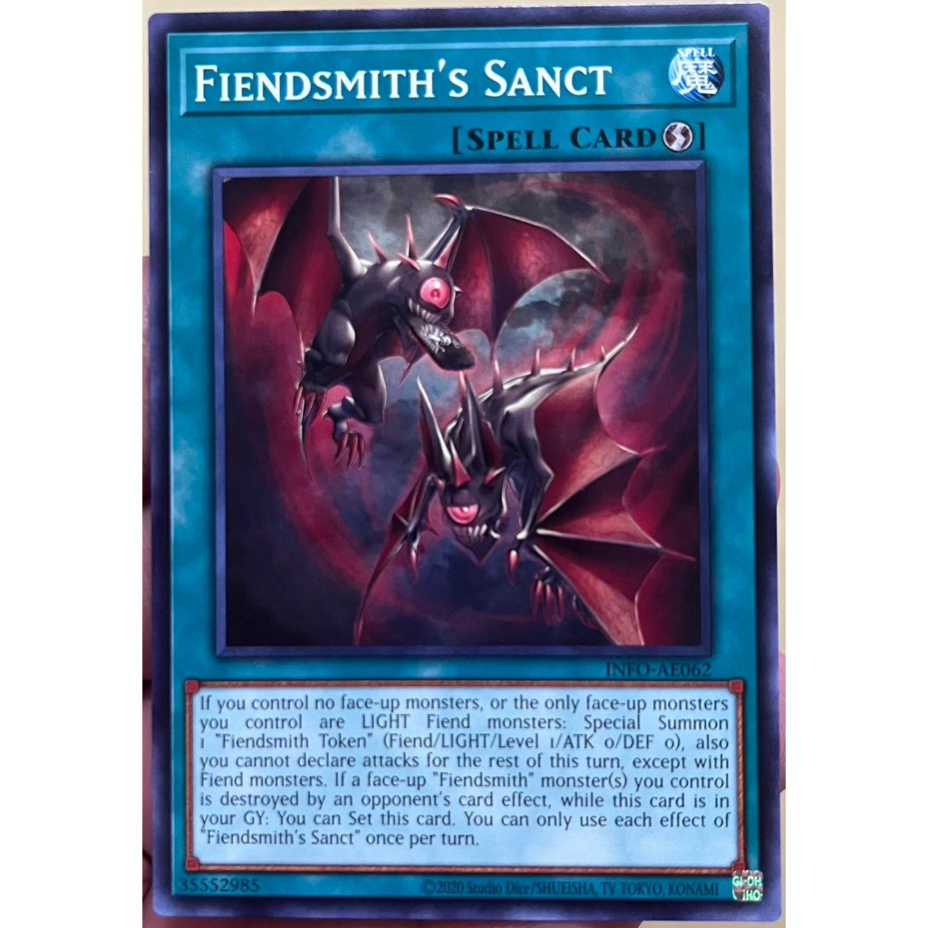 Yugioh Asia-Eng [INFO-AE062] Fiendsmith's Sanct (Common) การ์ดยูกิแท้ถูกลิขสิทธิ์ ราคาถูก Shopee Lazada