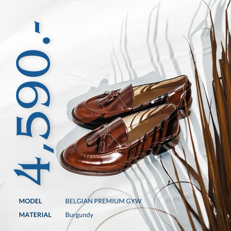 Belgian burgundy premium GYW