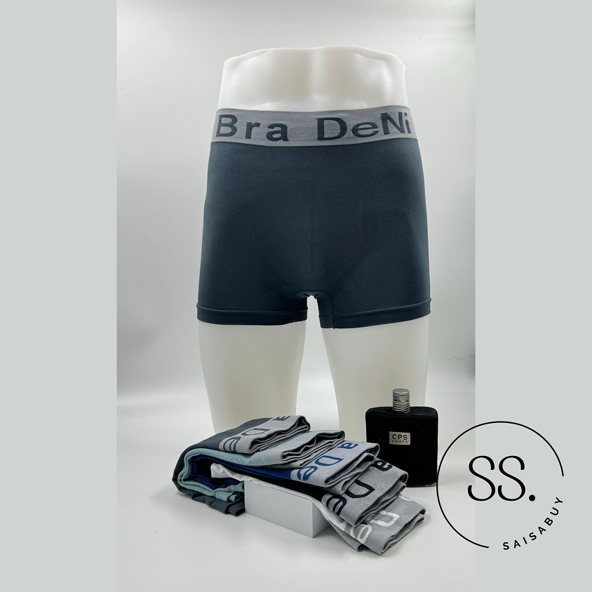 🚀🚀 พร้อมส่ง กางเกงในชาย ขาสั้นผ้ายืด Bradeni 1119 🚀🚀