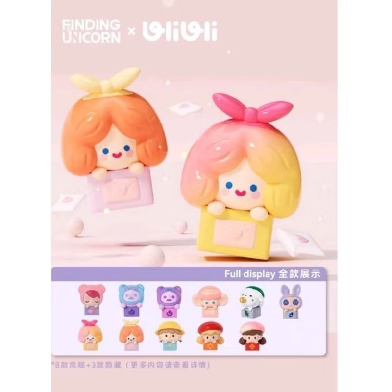 (เก็บโค้ดในVideo/Live) F.UN x UliUli Series ลุ้นซีเครต กล่องสุ่ม ของแท้ [ 1 จุ่ม ได้ 4 ตัว ]