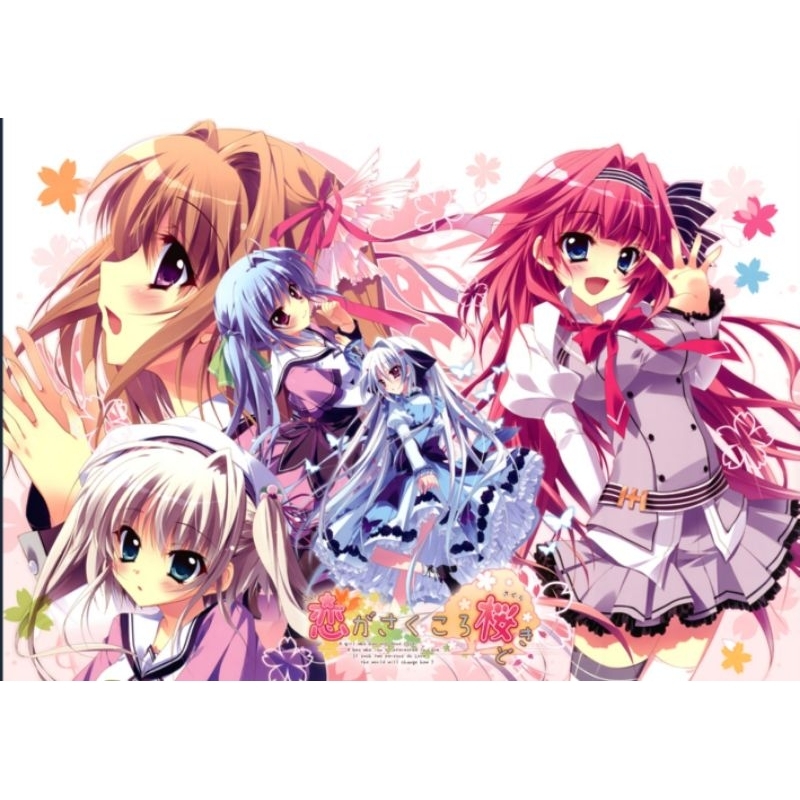 🇹🇭รวมของสะสมอนิเมะ เกม Saku Saku: Love Blooms with the Cherry Blossoms ลิขสิทธิ์แท้🇯🇵 Video game