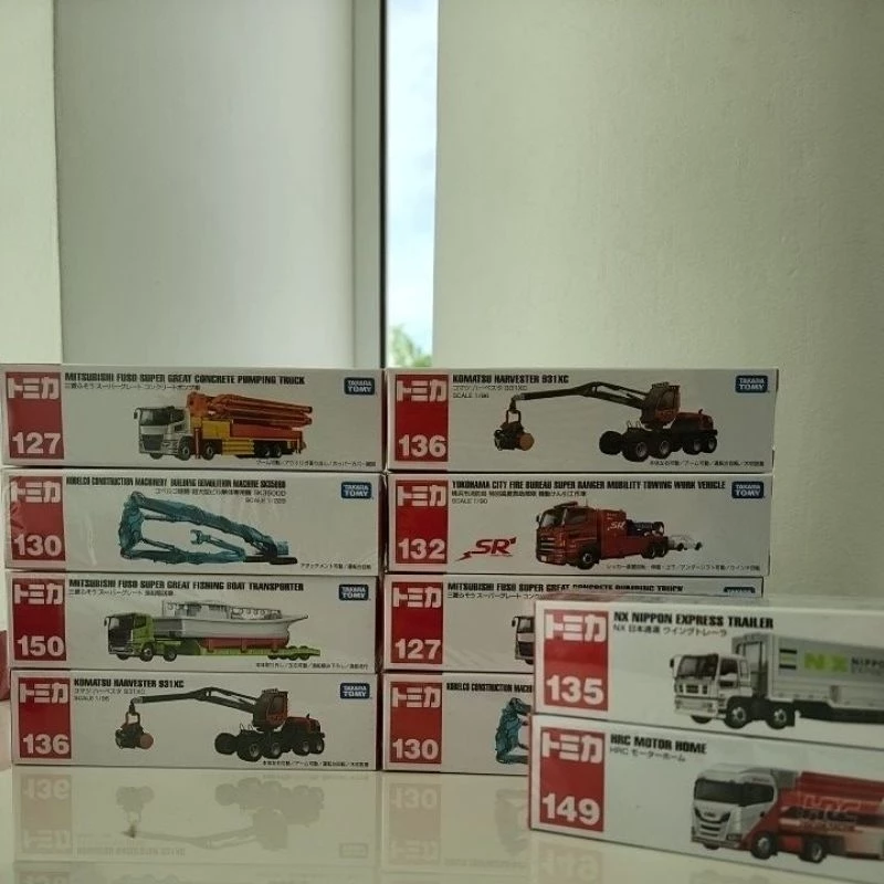 Tomica Long ของใหม่ ในซีล พร้อมส่ง No. 123 124 125 122 126 129 130 131 133 135 137 138 141 142 143 144 146 147 148 149