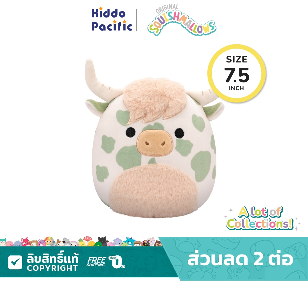 Squishmallows 7.5 Inch (19 Cm.) ตุ๊กตาสควิชเมลโล New Collections! 11