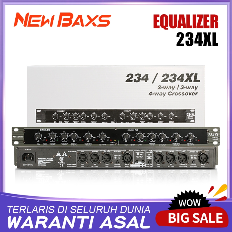 NEW BAXS 223XL/234XL ครอสโอเวอร์ซับวูฟเฟอร์ STAGE Performance Audio อิเล็กทรอนิกส์ KTV แบบสองทาง
