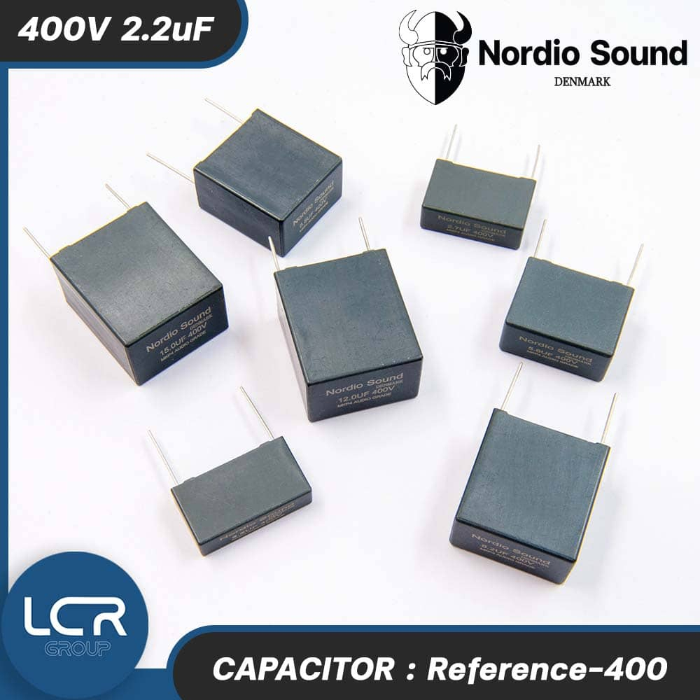 Nordio Sound C.Reference-400 1.0-15uF 400V. ตัวเก็บประจุ Capacitor Denmark