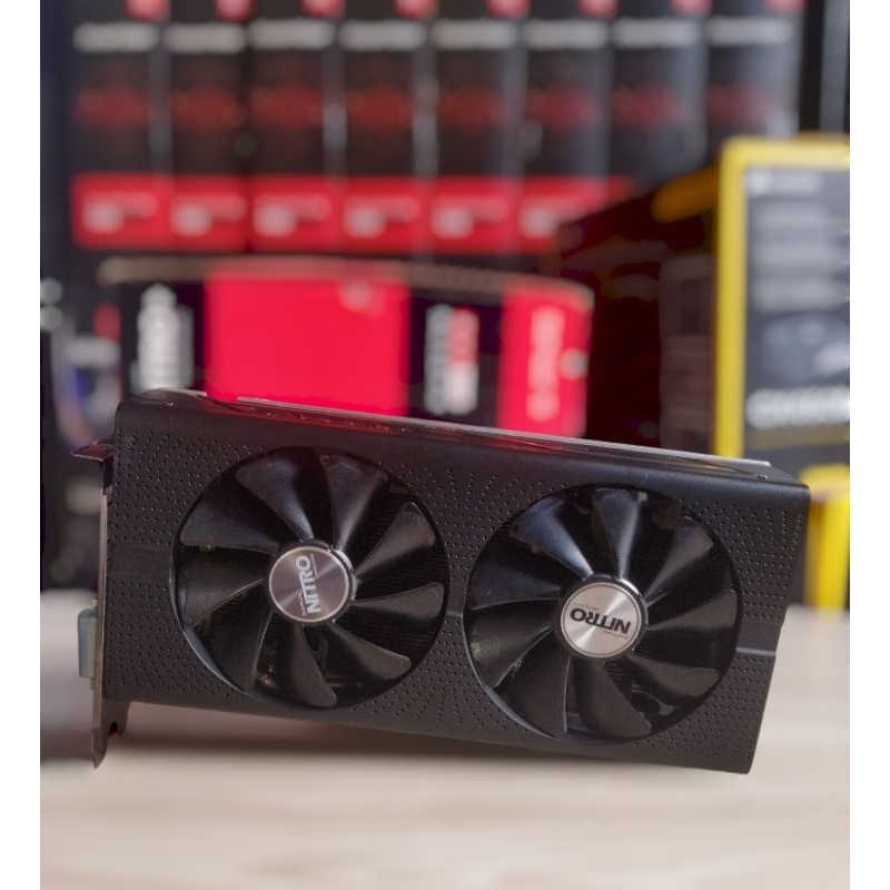 การ์ดจอ sapphire RX480 OC Nitro 8 Gb. (มือสอง)