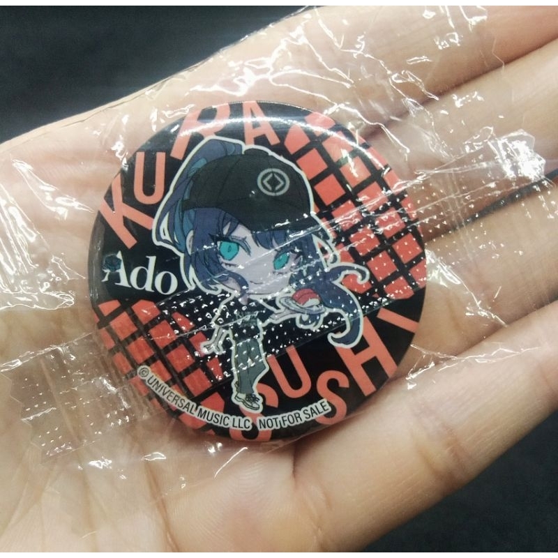 🌋ถูกลิขสิทธิ์🌋ของสะสม เข็มกลัด อาโดะ (Ado x Kura-Sushi)