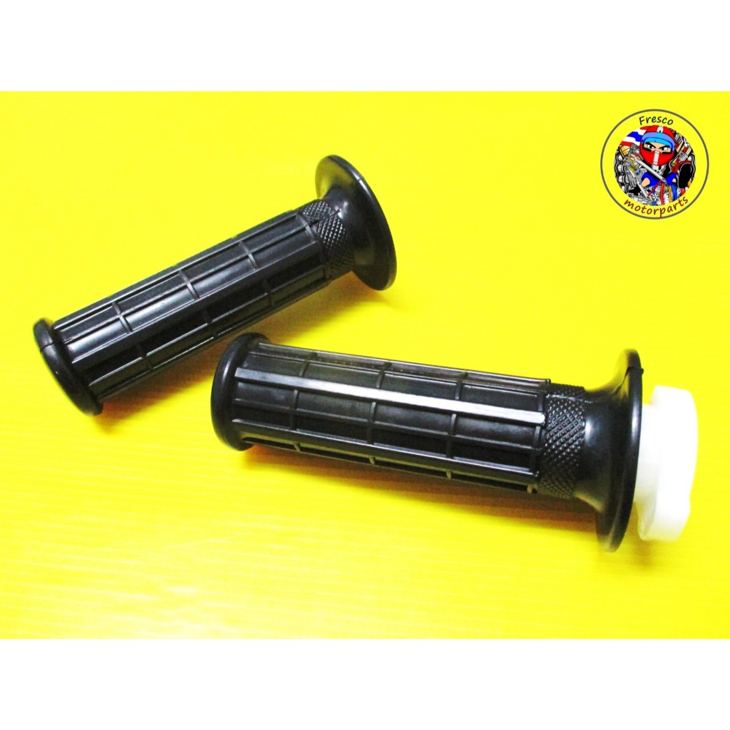 ปลอกแฮนด์มีไส้เร่ง KAWASAKI KR150 Hand Grip+Throttle Grip "Black"