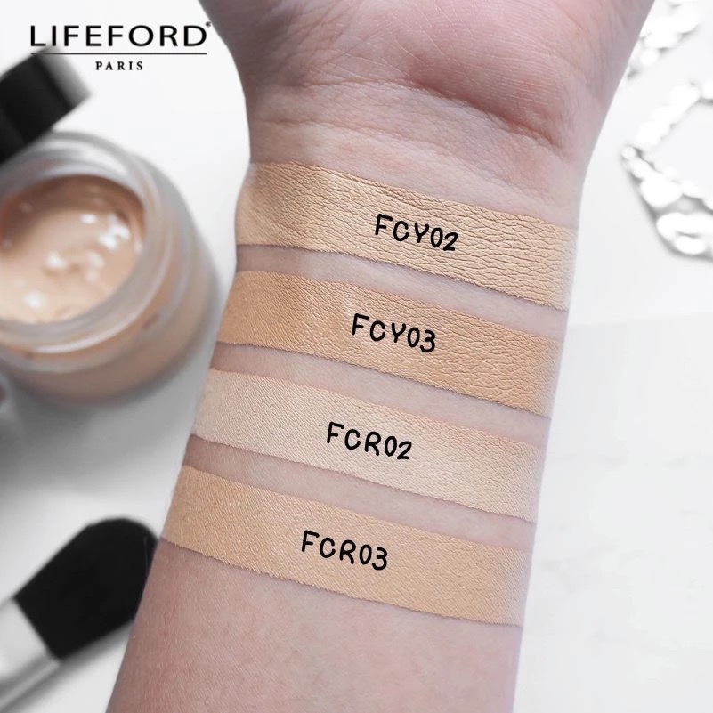 Lifeford Paris Coverage Complete Foundation SPF 35 PA++ไลฟ์ฟอร์ดปารีส คัฟเวอร์เรจ คอมพลีต ฟาวเดชั่นSPF 35 พีเอ++ 30 กรัม