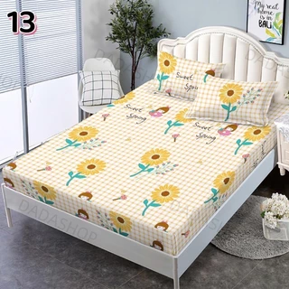 🛏ผ้าปูที่นอน🛏 Da1/1 แบบรัดรอบเตียง* ไม่รวมปลอกหมอน*ขนาด 3.5 ฟุต 5 ฟุต 6 ฟุต 🌈สวมใส่สบายไม่หลุดง่าย เข้ามุมไร้รอยต่อ🌈