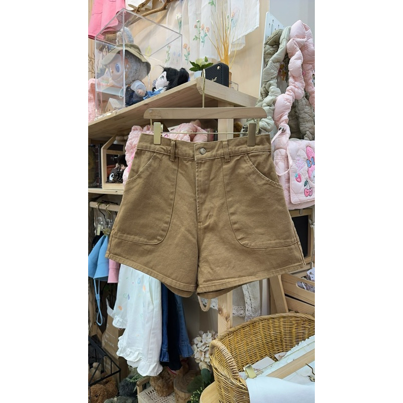 IN001กางเกงยีนส์ขาสั้นสาวอวบ ขาสั้นยีนส์ไซส์ใหญ่รุ่นสีพื้นเอว 34-42