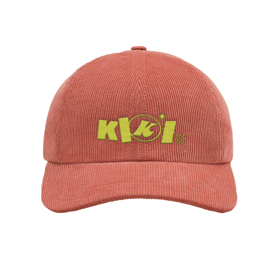 KIKI หมวกแก๊ปผ้าลูกฟูก - สีส้ม