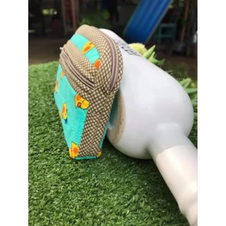 [พร้อมส่ง 40 ลาย] 🦋 กระเป๋าสตางค์แฮนด์เมด Handmade 2 ช่องซิป 3 ช่องใช้งาน ใส่บัตร ใส่แบงค์ 1000 พับครึ่งได้ ใส่เหรียญ