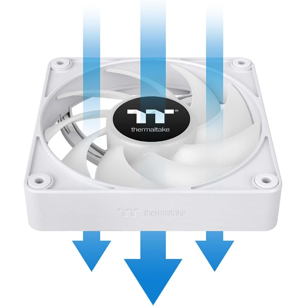 CT120 EX ARGB Sync PC Cooling Fan White (3-Fan Pack) (CL-F190-PL12SW-A)