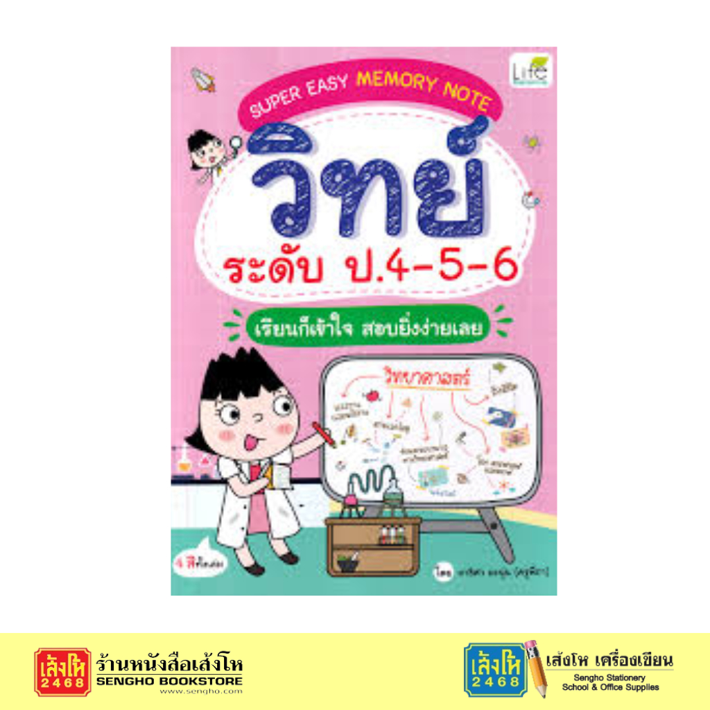 Super Easy Memory Note คณิต วิทย์ สังคม อังกฤษ ระดับชั้น ป.4 - ม.3 - รูปที่ 5