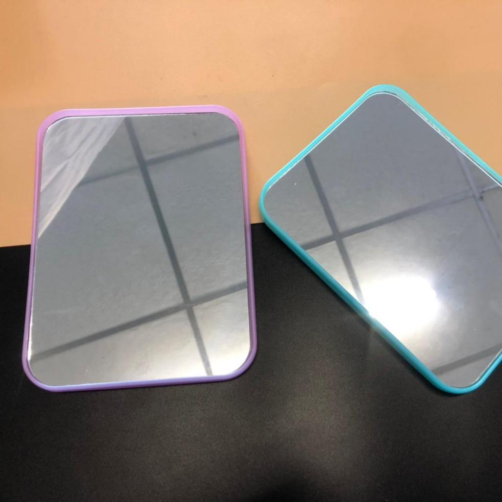 (ยกโหล 12 ชิ้น) No.652  กระจกตั้งโต๊ะ กระจกแต่งหน้า กระจก ตั้งโต๊ะ กระจกมินิมอลาย