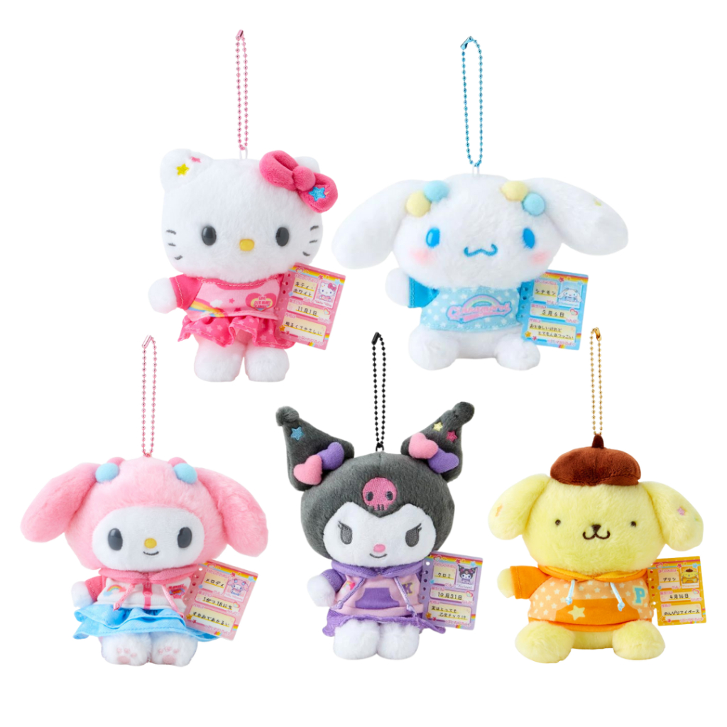 Sanrio ตุ๊กตาพวงกุญแจ (profile book)