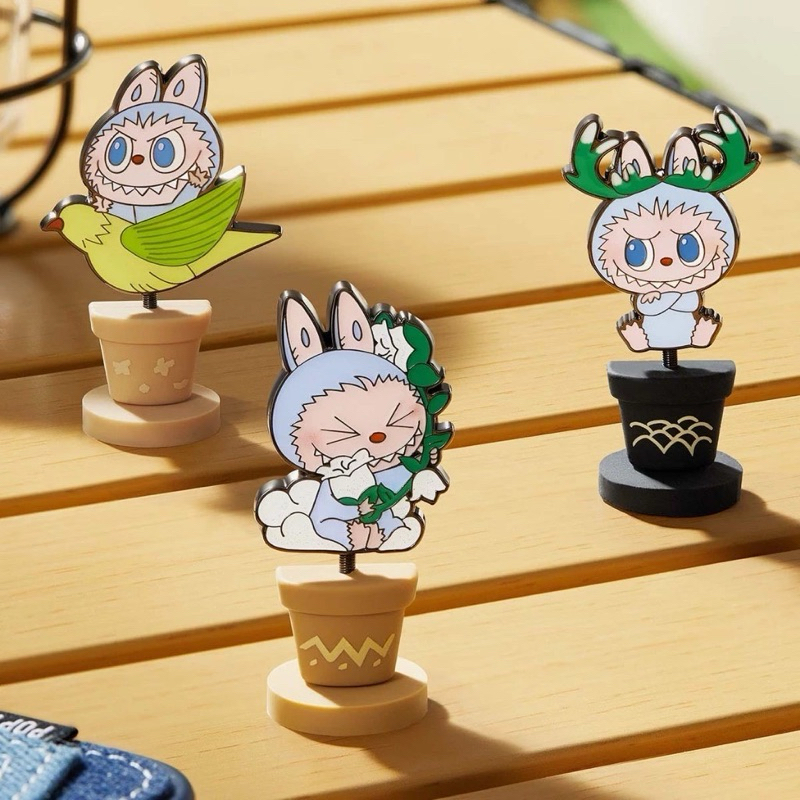 พร้อมส่ง กล่องสุ่่ม แม่เหล็ก Labubu Fall in the wild ของแท้จาก Popmart
