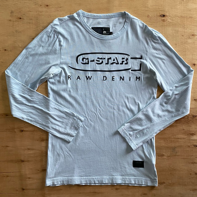 เสื้อยืดแขนยาว G-star raw size s อก 38