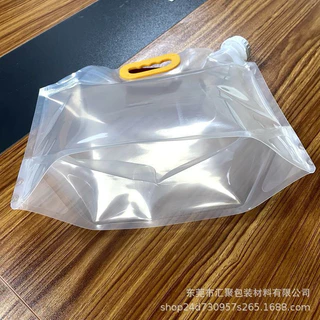 ถุงลิตร ถุงแกลลอน 2.5/5 ลิตร ฝาขนาดใหญ่33mm แถมฝา Food Grade ถุงน้ำหนาพิเศษ ถุงใส่ข้าวสาร ใช้ซ้ำได้