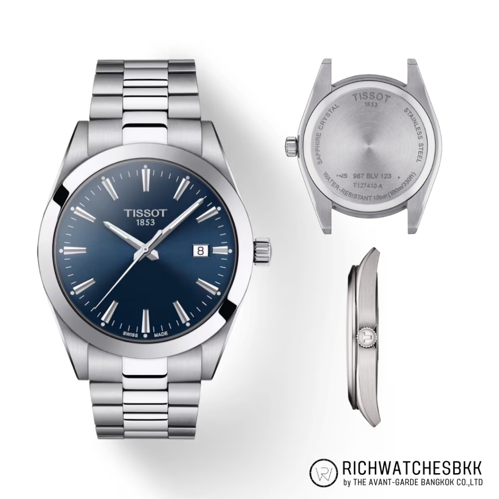 นาฬิกา TISSOT รุ่น GENTLEMAN Quartz (T127.410.11.041.00)