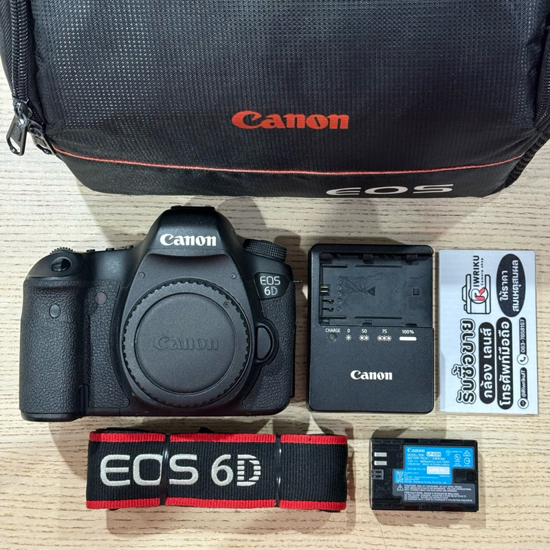 Canon EOS 6D (บอดี้) ไม่มีกล่อง(มือสอง)