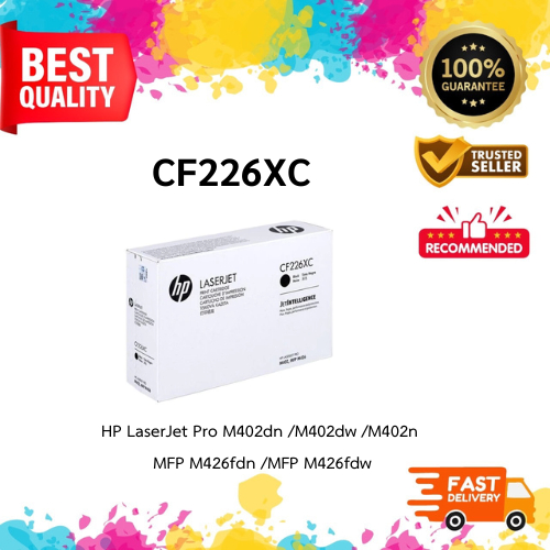 HP CF226XC (กล่องขาว) สำหรับเครื่อง HP M402/M426