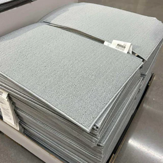 IKEA อิเกีย 🇸🇪 พรมเช็ดเท้า FINTSEN ฟีนท์เซน สีมี เทา เบจ ขนาด 40 x 60 ซม.