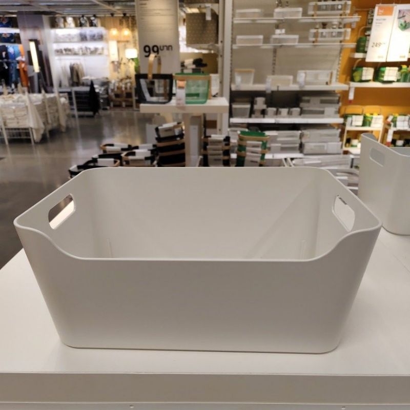 IKEA,แท้กล่องพลาสติกอิเกีย,อีเกีย, ikea,กล่องใส่อาหาร, uppdatera,VARIERA,วาเรียร่า มีหูหิ้ว
