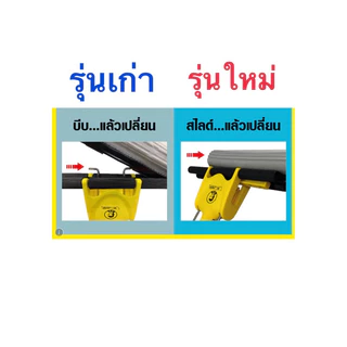 Mop Beman ม็อบ ฟองน้ำ ไม้ถูพื้น 10.5 นิ้ว และ 16 นิ้ว รุ่นใหม่ แบบสไลด์
