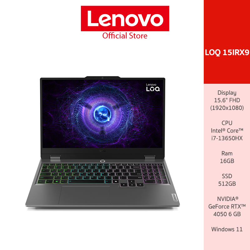 LENOVO LOQ 15IRX9(83DV003ATA) NOTEBOOK INTEL I7-13650HX RTX 4050 | 15.6 FHD 144Hz