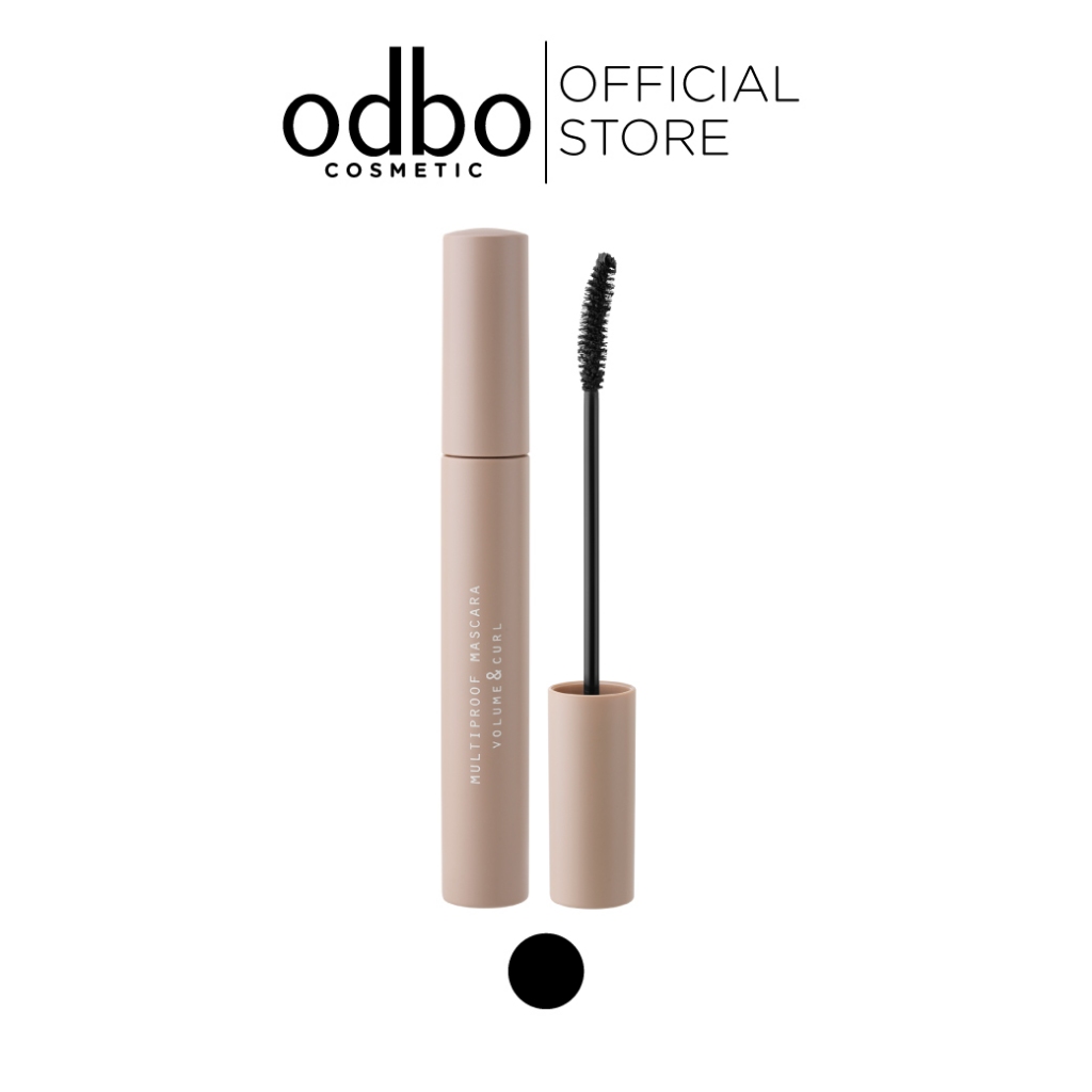 ODBO MULTIPROOF MASCARA VOLUME & CURL OD9006 #มาสคาร่าขนตาฟู งอนหนา กันน้ำกันเหงื่อ
