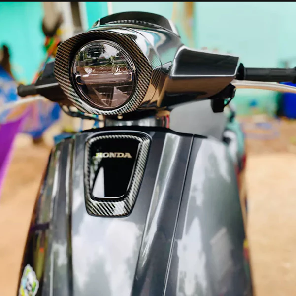 ชุดแต่ง Honda Giorno+ 2023-2024 อะไหล่แต่งลายคาร์บอน thumbnail 5