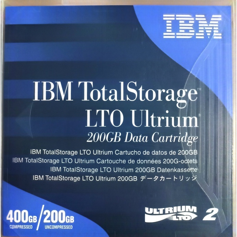 IBM TotalStorage LTO Ultrium 200GB Data Cartridge (08L9870)