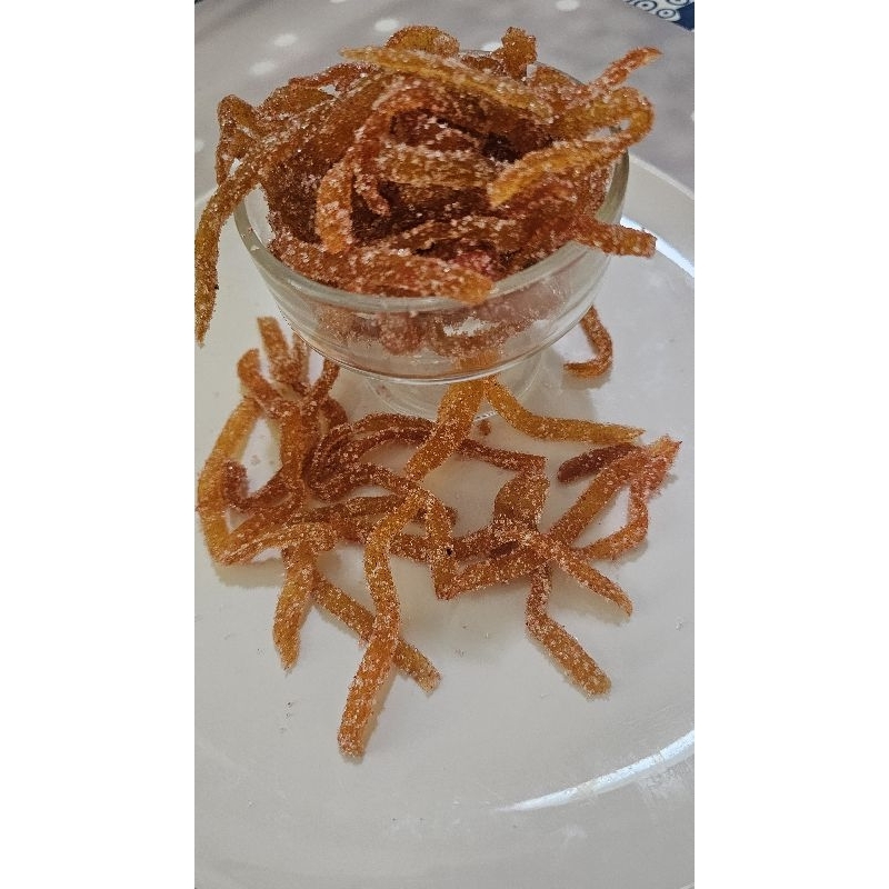 มะม่วงหยี่คลุกบ๊วย เส้นนุ่ม ทานอร่อย เคี้ยวเพลิน 100 กรัม