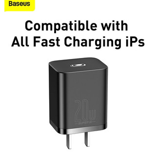 Baseus หัวชาร์จไว 20W super si quick charger 1c หัวชาร์จ อแดปเตอร์ Fast charging