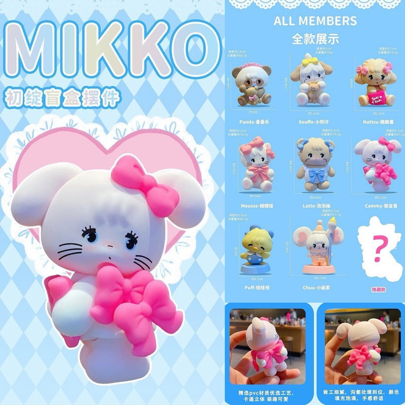 ลุ้น1ตัว🌼 Mikko Illustrations First Blooming Series Blind Box by JoySee