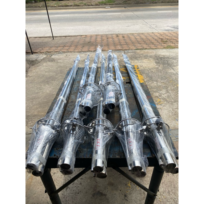 สายอากาศรอบตัวรืงโก้เรนเจอร์ทูค่ายYKT5/8แลมด้า3ชั้นโครงสร้างอลูมีเนียมขัดเงาราคา/1ต้น