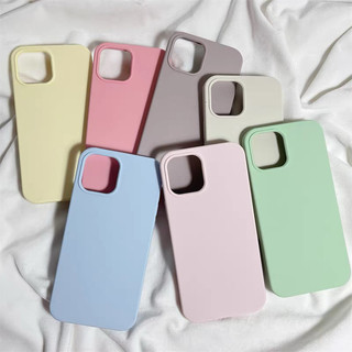 Supercase | i7P-i16promax เคสซิลิโคน บุกำมะหยี่ Cool Pastel Colour