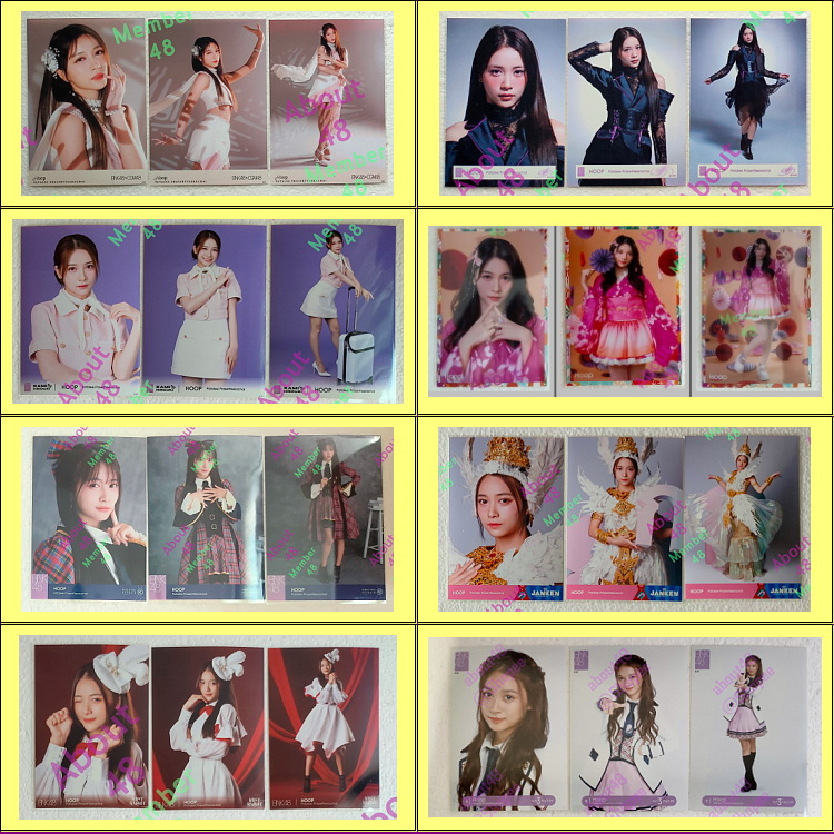 [ ฮูพ BNK48 ] (1) Photoset คอมพ์ Borderless น่ายักแบบนี้ First Rabbit เดบิวต์ Hoop Bnk รุ่น3 (1) Comp