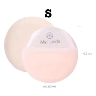 MEILINDA พัฟแป้งฝุ่นหนานุ่ม ไซส์ใหญ่ Meilinda BEAUTY TOOLS MC5078 เมลินดา พัฟ พัฟแต่งหน้า ฟองน้ำแต่งหน้า